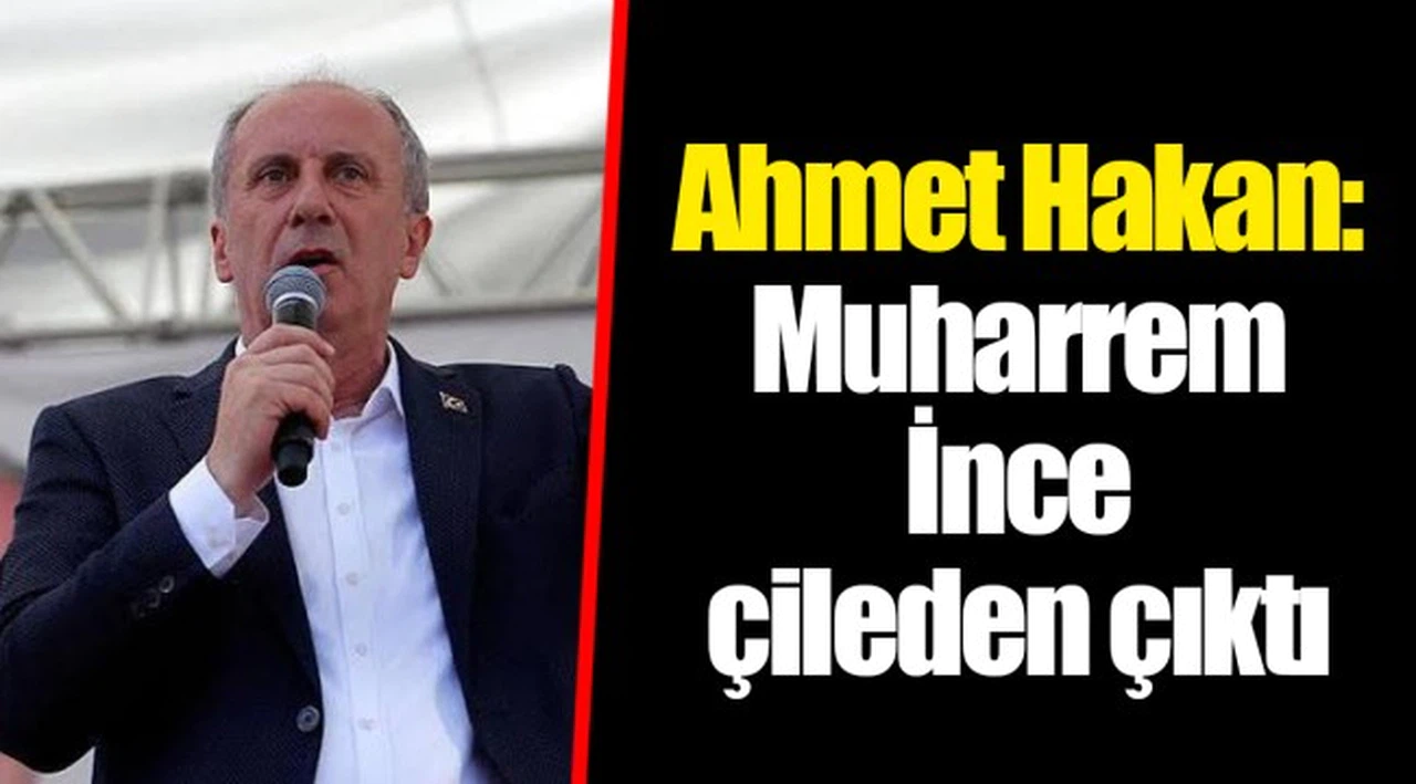 Ahmet Hakan: Muharrem İnce çileden çıktı