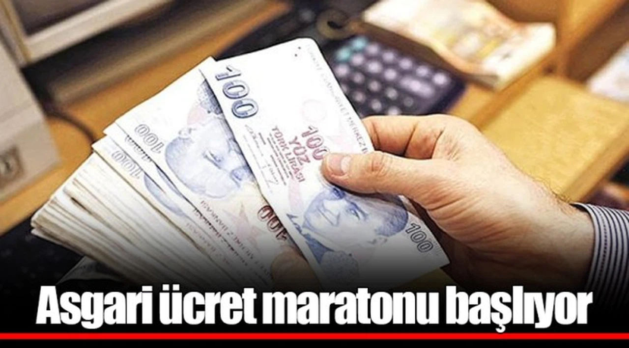 Asgari ücret maratonu başlıyor