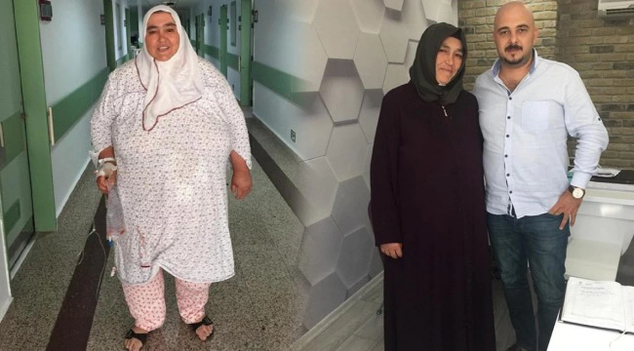 Çeyrek tondan 90 kiloya düştü