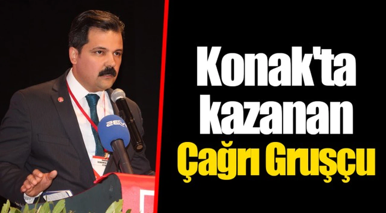 Konak'ta kazanan Çağrı Gruşçu