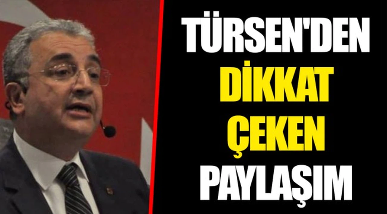 TÜRSEN'DEN DİKKAT ÇEKEN PAYLAŞIM