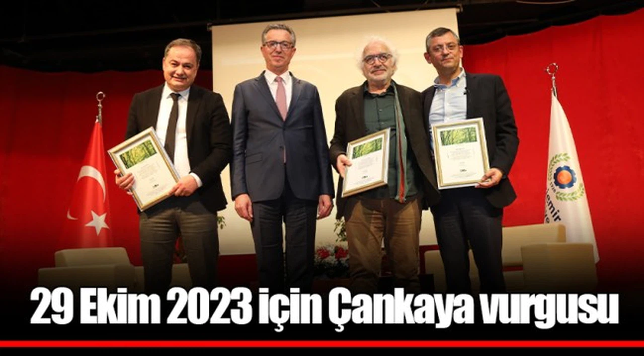 29 Ekim 2023 için Çankaya vurgusu