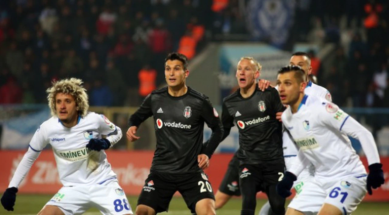 Beşiktaş Erzurum'da son dakikada yıkıldı