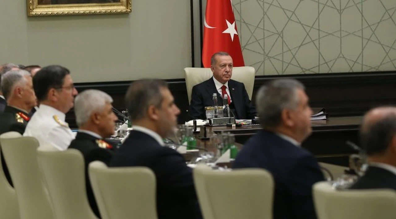 Erdoğan başkanlığında bölgedeki gelişmelere ilişkin güvenlik toplantısı yapıldı