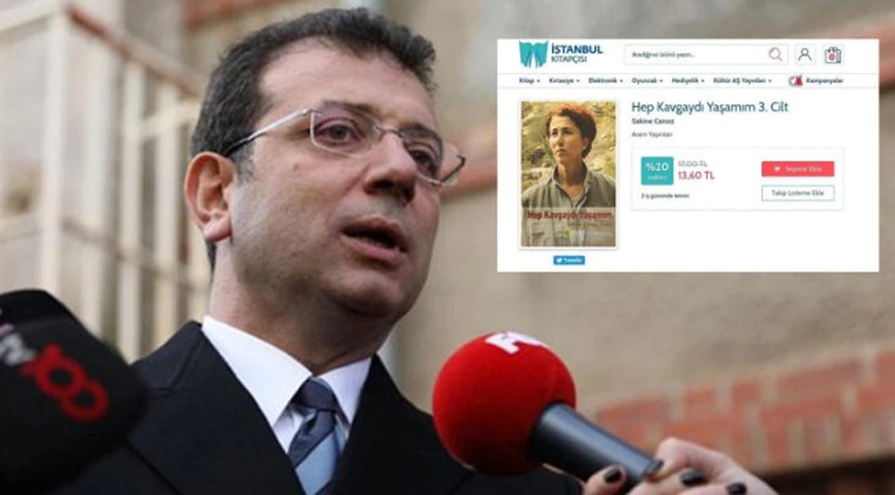 İmamoğlu: O kitabın satışını sitemizden iptal ettik