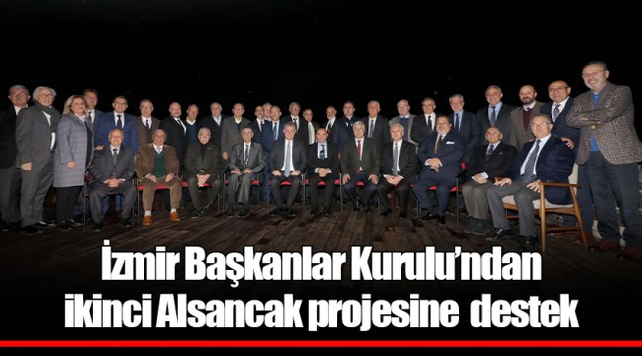 İzmir Başkanlar Kurulu’ndan ikinci Alsancak projesine  destek