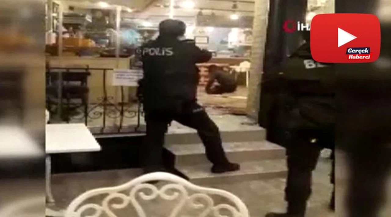 Palalı saldırgan böyle etkisiz hale getirildi