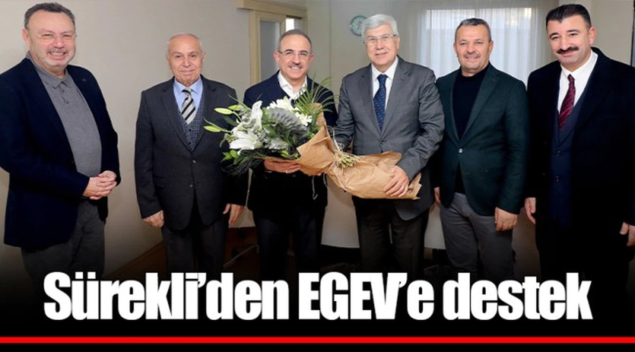 Sürekli’den EGEV’e destek
