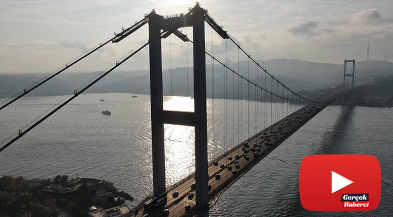 50 yıl önce yapımına karşı çıkılan Boğaziçi Köprüsü, trafik yoğunluğunu karşılamakta zorlanıyor