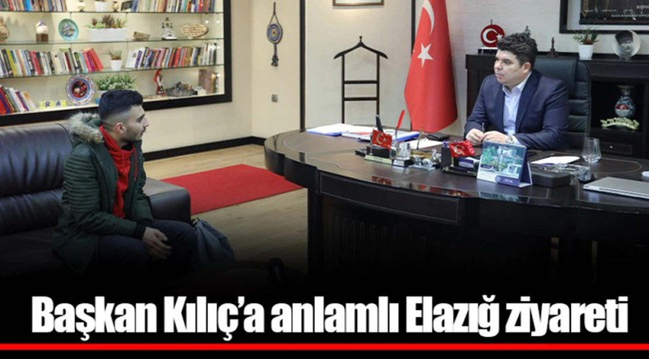 Başkan Kılıç’a anlamlı Elazığ ziyareti 
