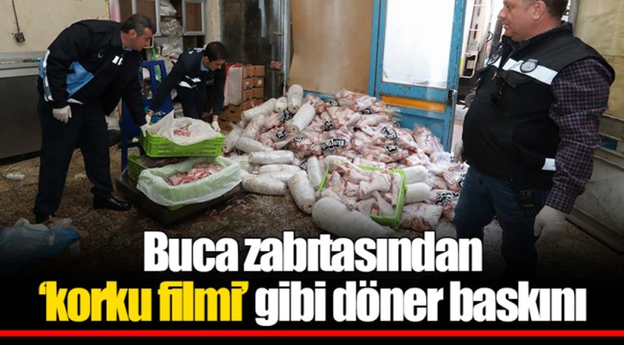 Buca zabıtasından ‘korku filmi’ gibi döner baskını