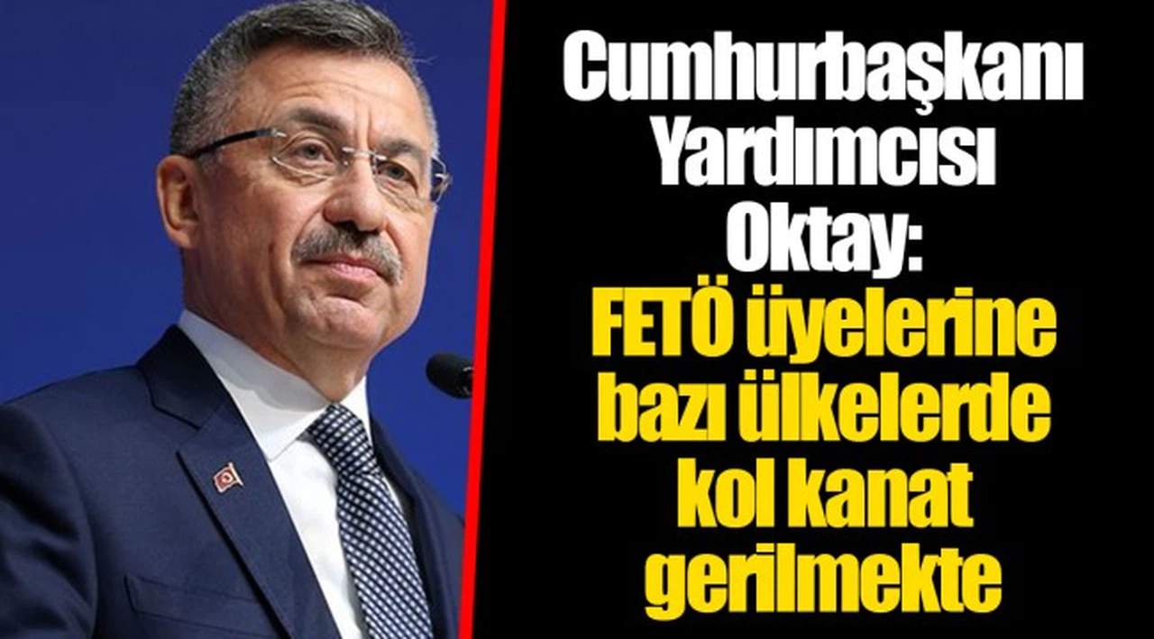 Cumhurbaşkanı Yardımcısı Oktay: FETÖ üyelerine bazı ülkelerde kol kanat gerilmekte