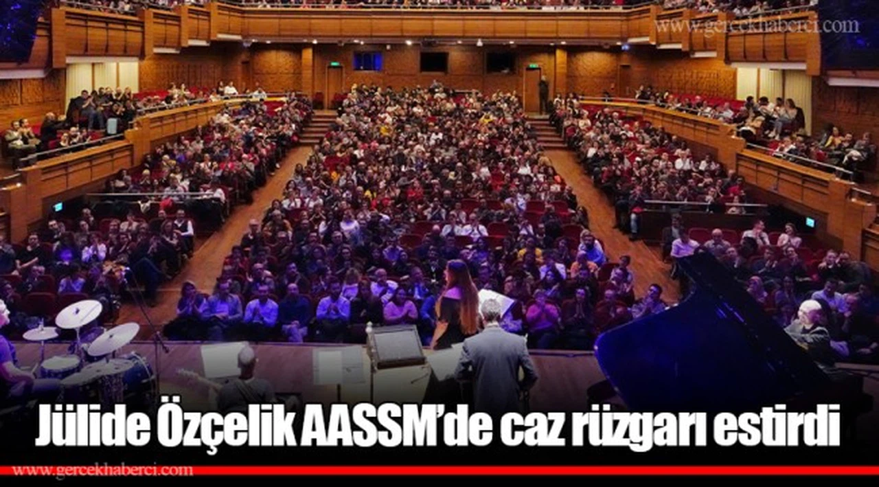Jülide Özçelik AASSM’de caz rüzgarı estirdi