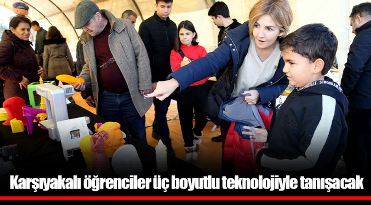 Karşıyakalı öğrenciler üç boyutlu teknolojiyle tanışacak