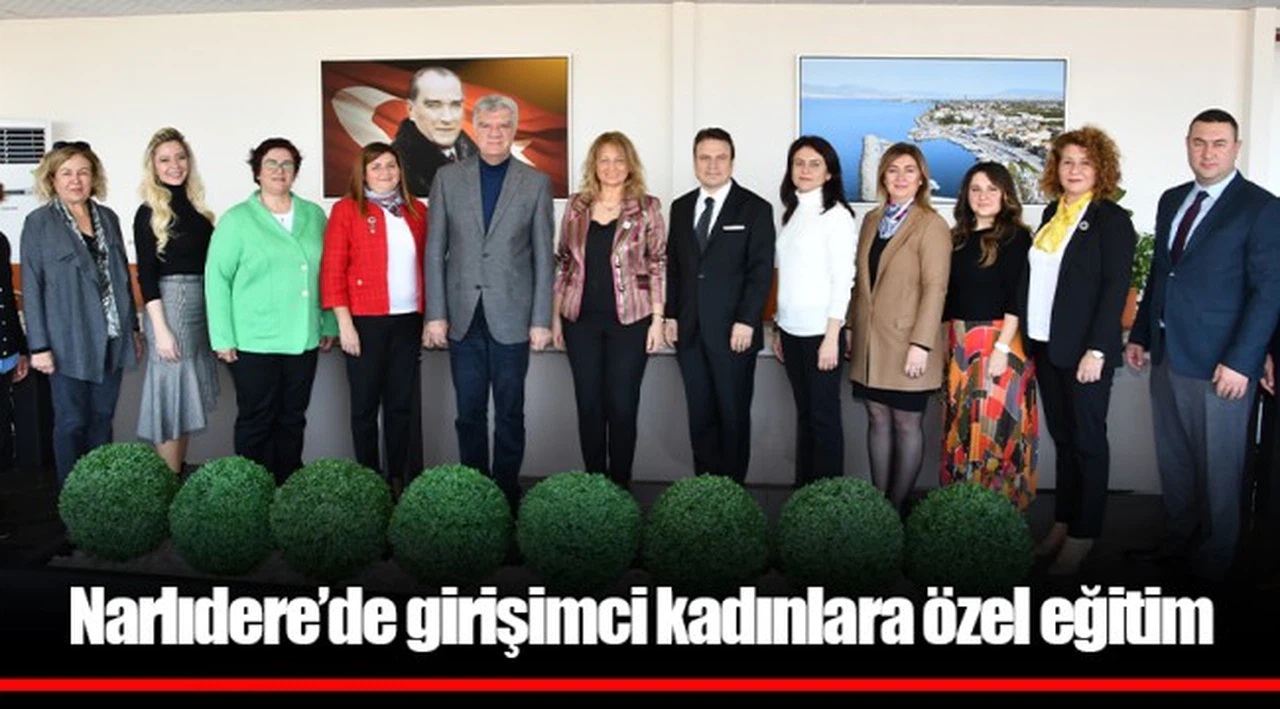 Narlıdere’de girişimci kadınlara özel eğitim
