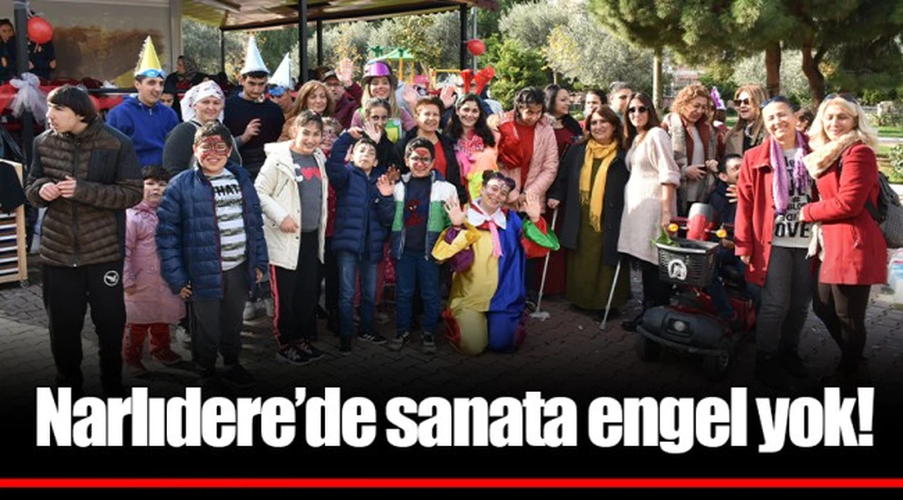 Narlıdere’de sanata engel yok!