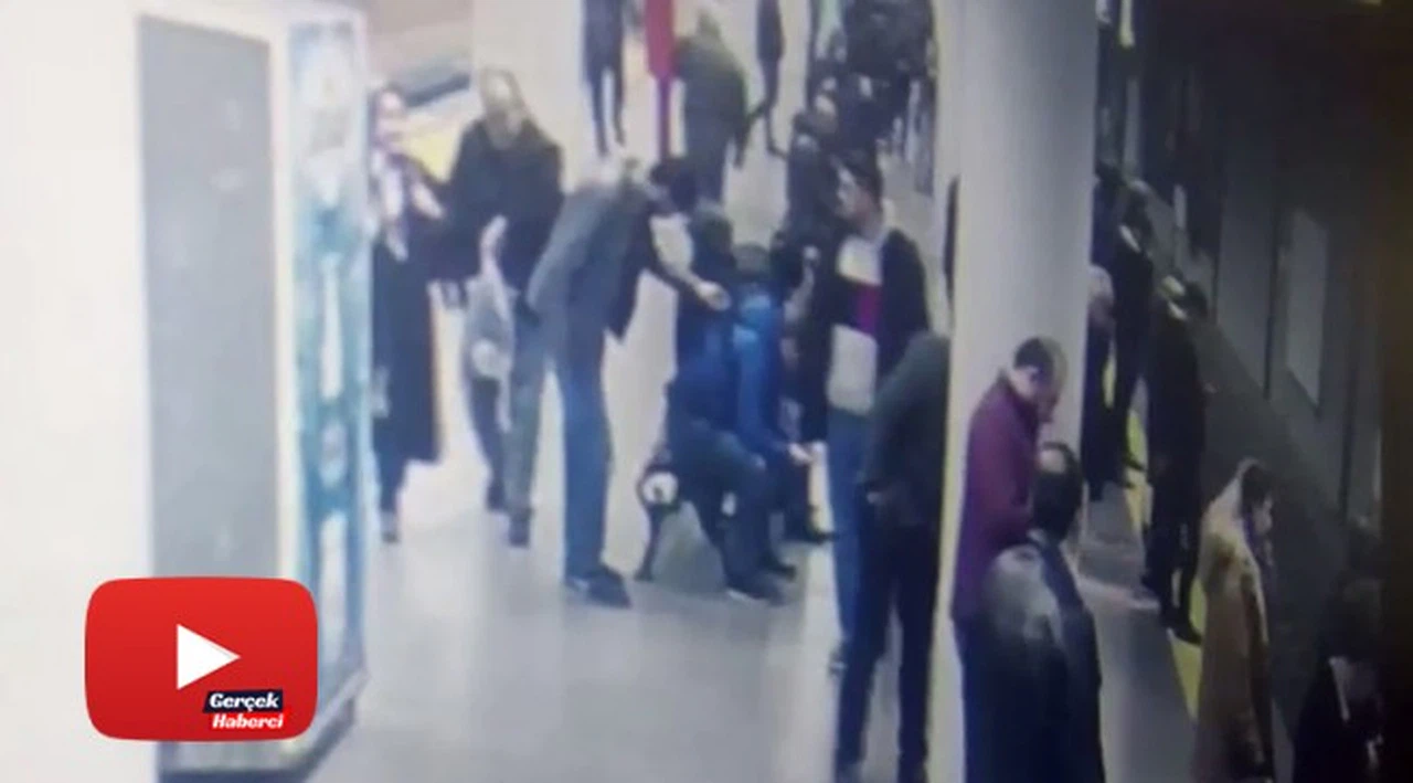 Otogar metro istasyonunda yaşanan dehşetin görüntüleri ortaya çıktı
