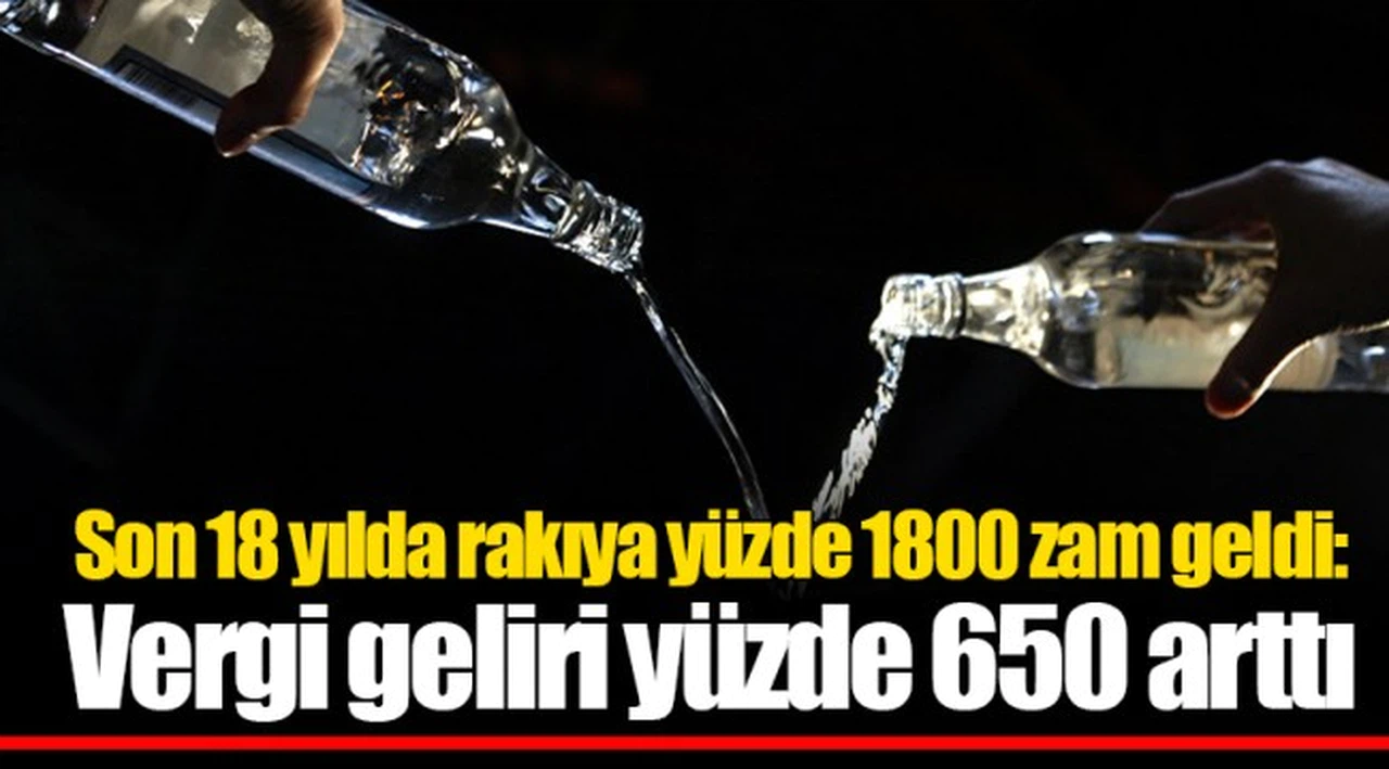 Son 18 yılda rakıya yüzde 1800 zam geldi: Vergi geliri yüzde 650 arttı