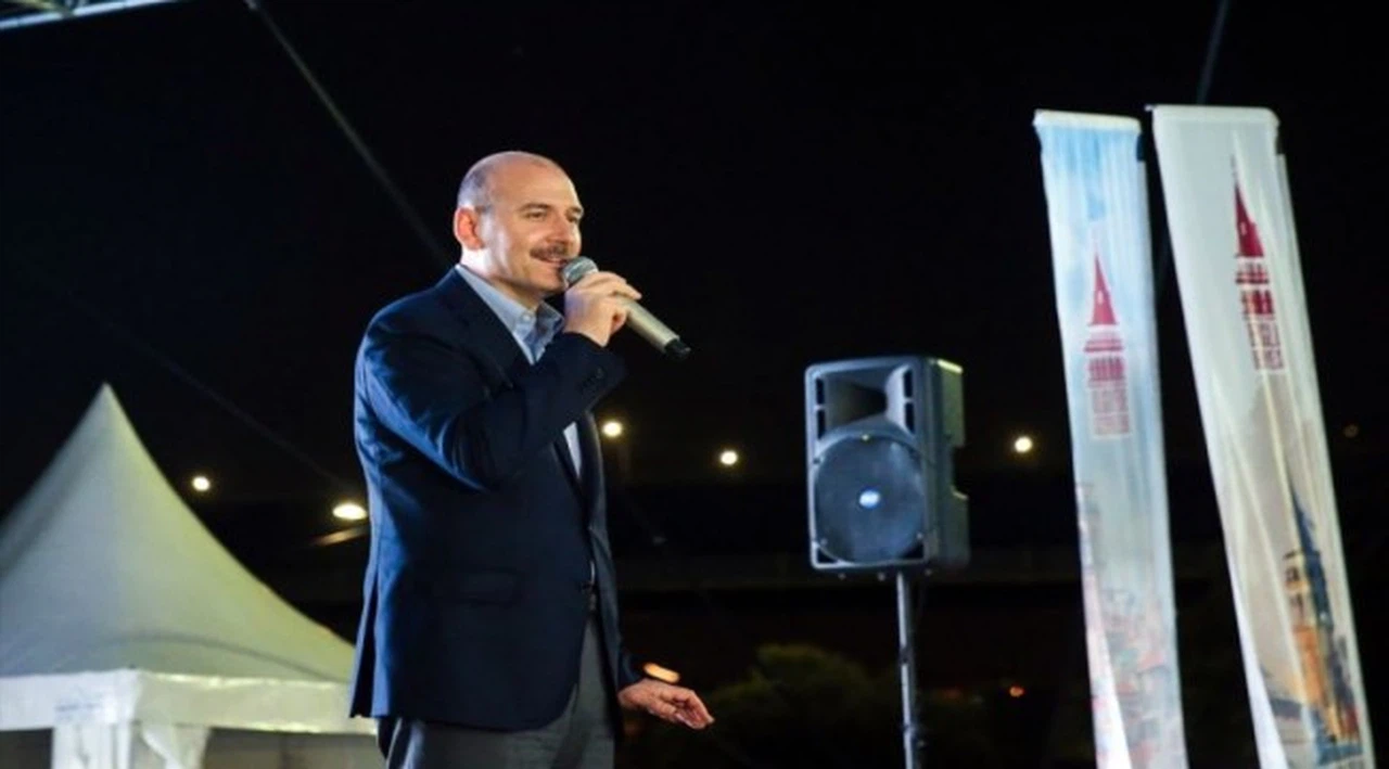 Soylu: Erdoğan'ın ülkesinde bugün herkes kendisini ifade ediyor, kimse korkmuyor, kimse çekinmiyor