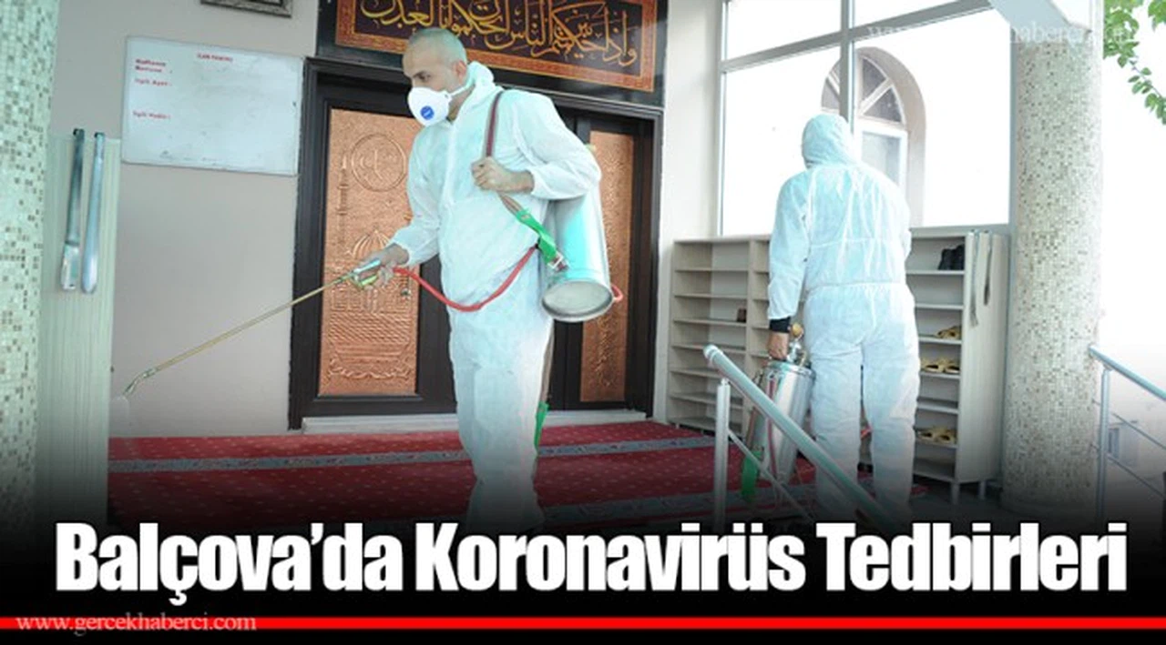 Balçova’da Koronavirüs Tedbirleri