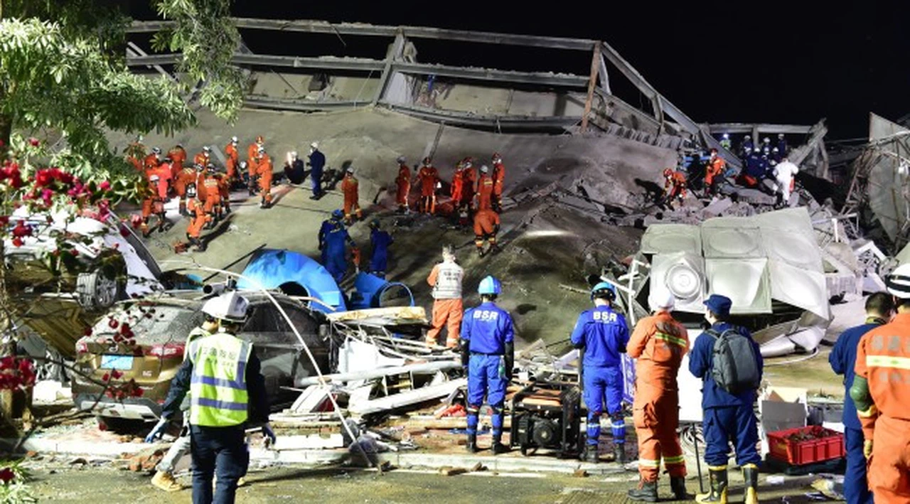 Çin’de çöken karantina otelinin enkazından 49 kişi kurtarıldı