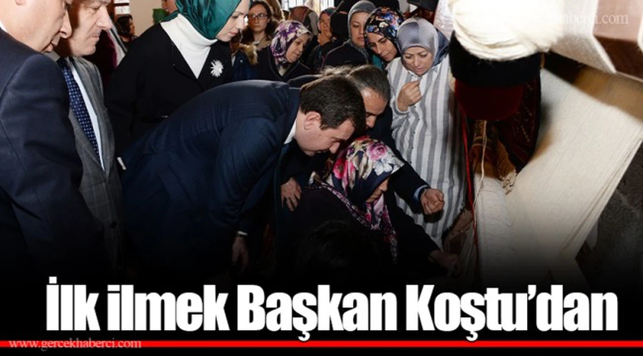 İlk ilmek Başkan Koştu’dan
