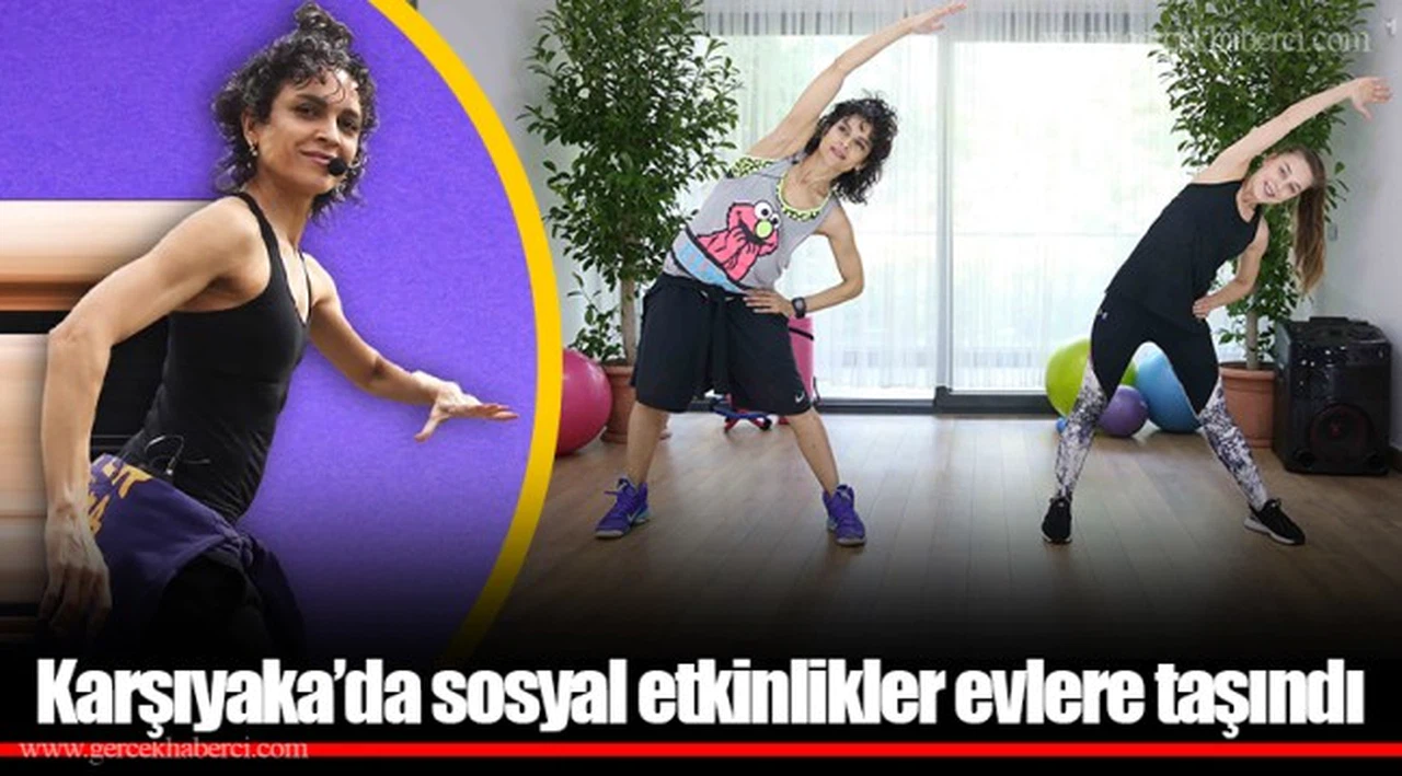 Karşıyaka’da sosyal etkinlikler evlere taşındı 