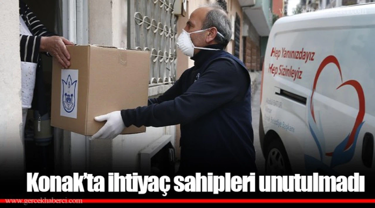 Konak’ta ihtiyaç sahipleri unutulmadı