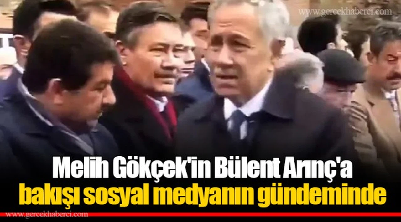 Melih Gökçek'in Bülent Arınç'a bakışı sosyal medyanın gündeminde