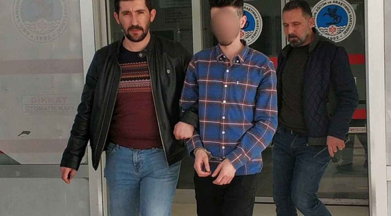 Silahlı saldırgan adliyeye sevk edildi