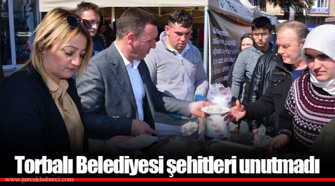 Torbalı Belediyesi şehitleri unutmadı