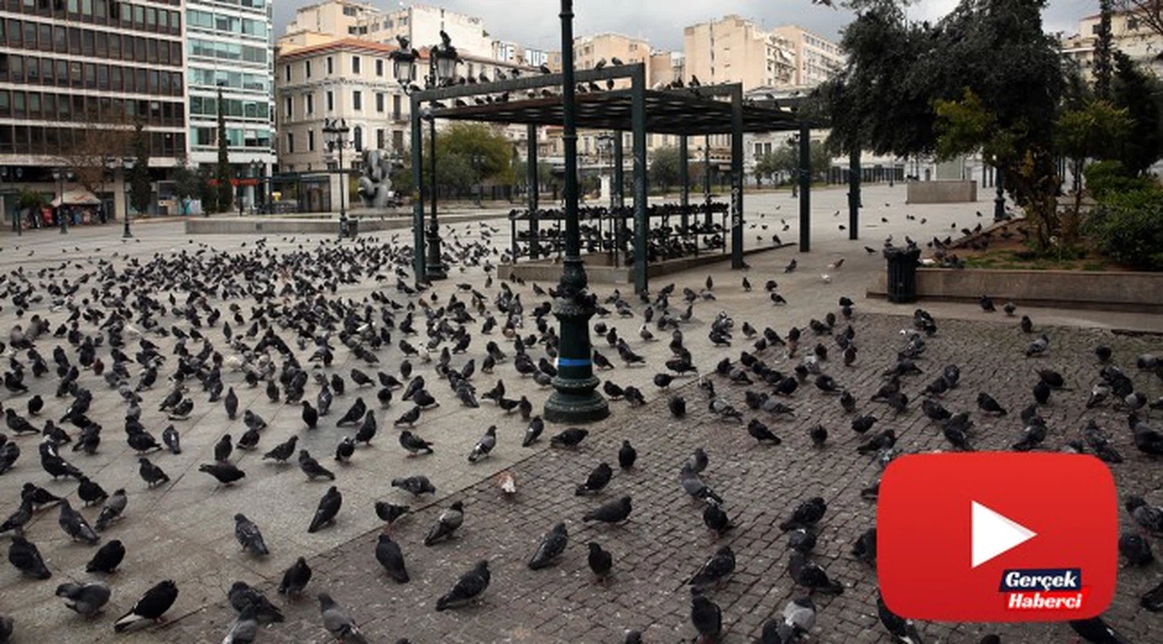 Turizm ülkesi Yunanistan’da sokaklar sessiz