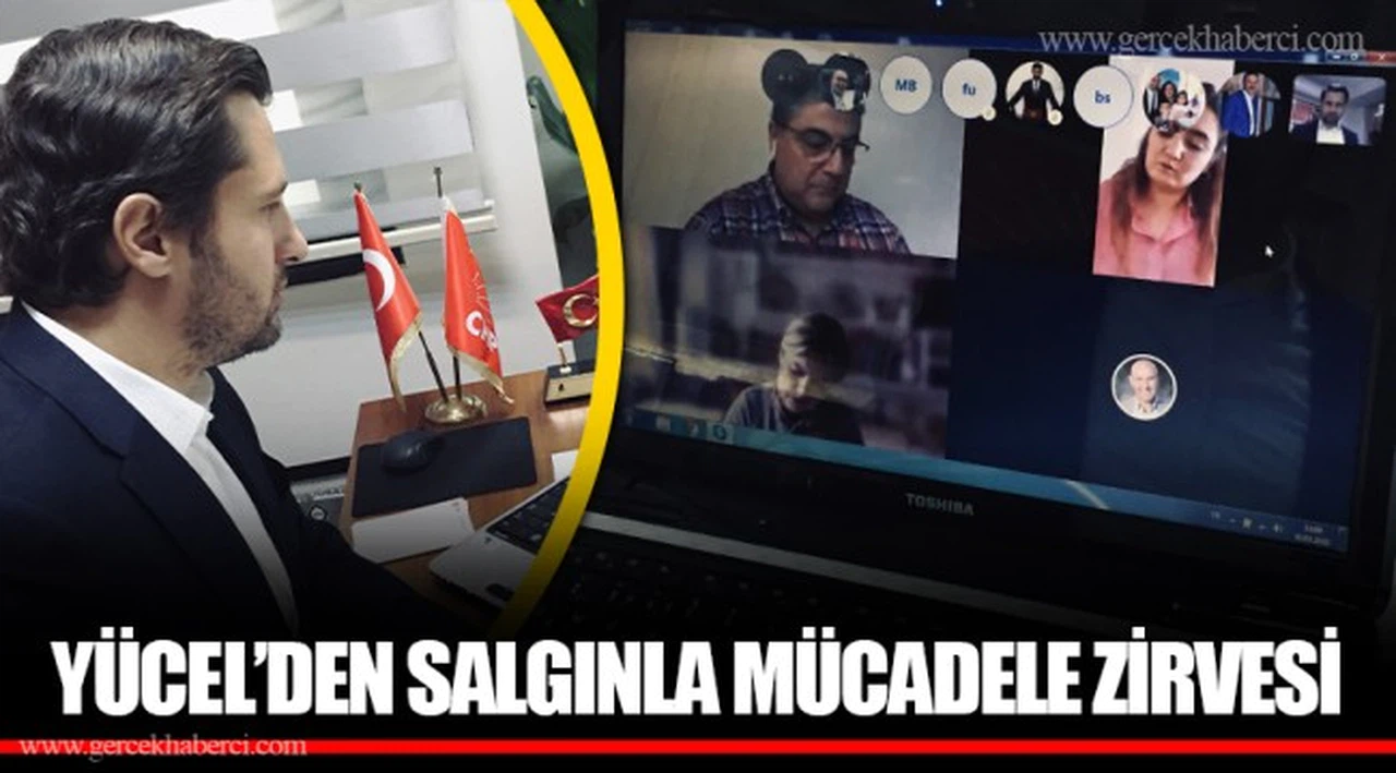 YÜCEL’DEN SALGINLA MÜCADELE ZİRVESİ