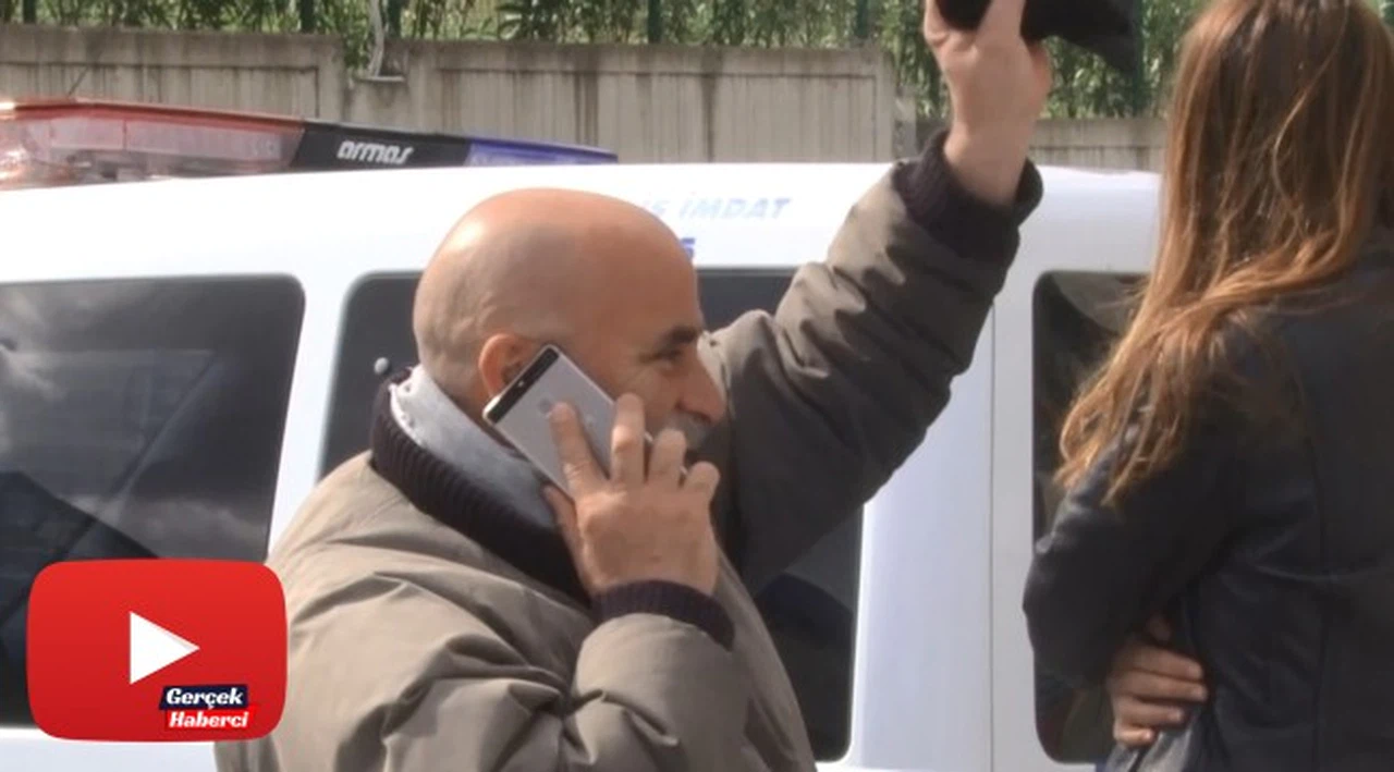 Yurt dışından gelip karantinada kalan kızıyla böyle telefonla konuştu