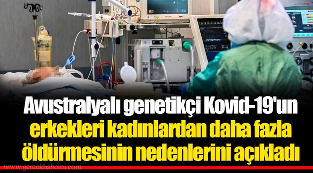 Avustralyalı genetikçi Kovid-19'un erkekleri kadınlardan daha fazla öldürmesinin nedenlerini açıkladı