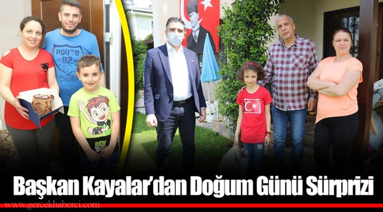 Başkan Kayalar’dan Doğum Günü Sürprizi