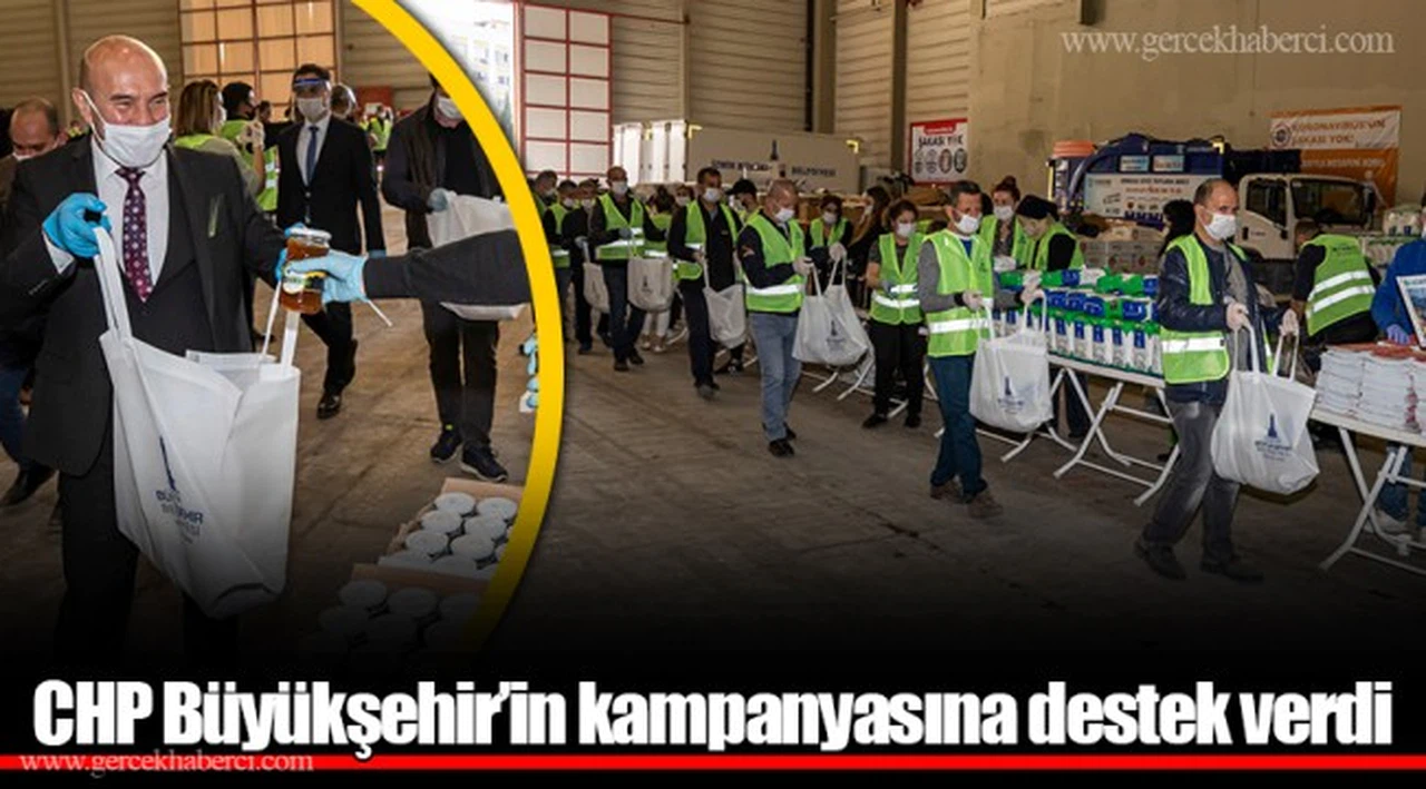 CHP Büyükşehir’in kampanyasına destek verdi