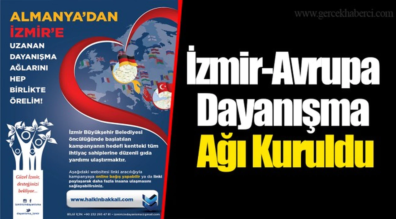İzmir-Avrupa Dayanışma Ağı Kuruldu