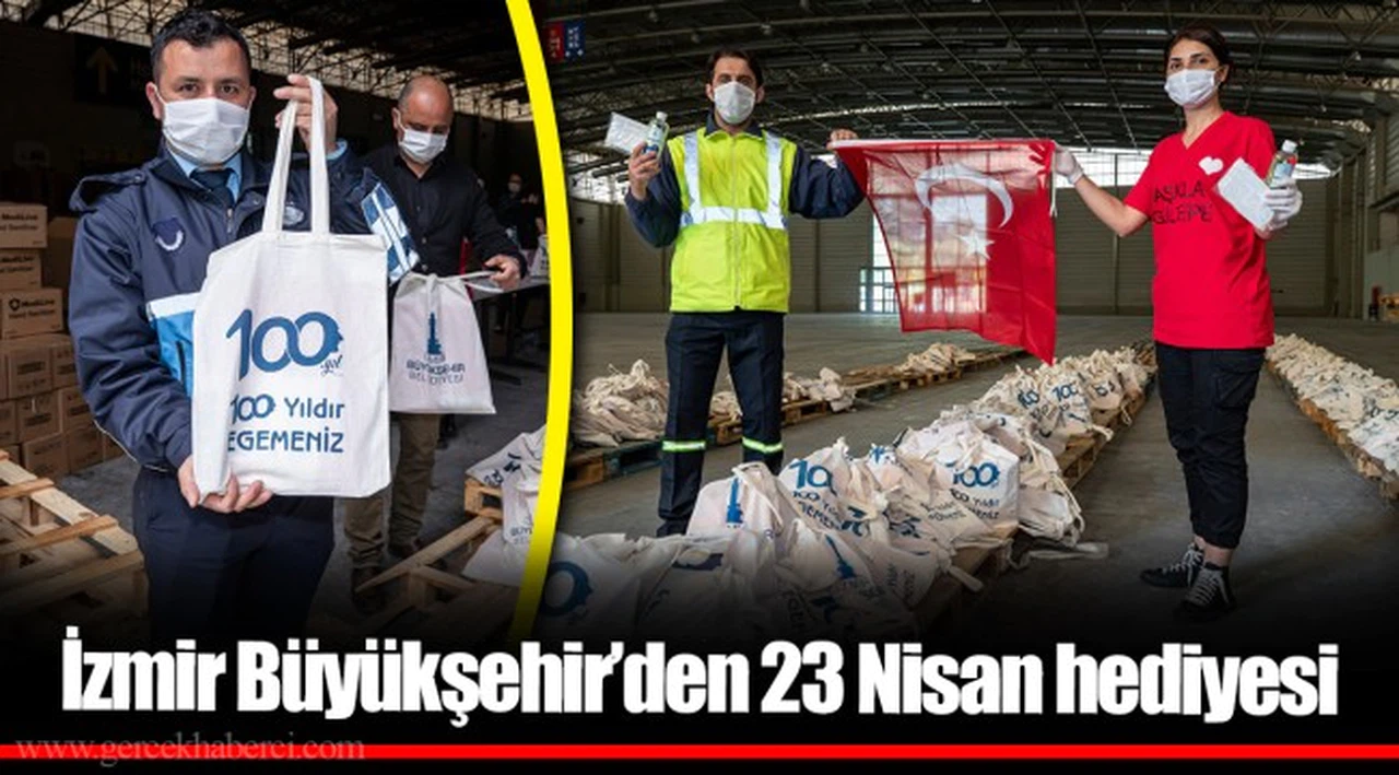 İzmir Büyükşehir’den 23 Nisan hediyesi