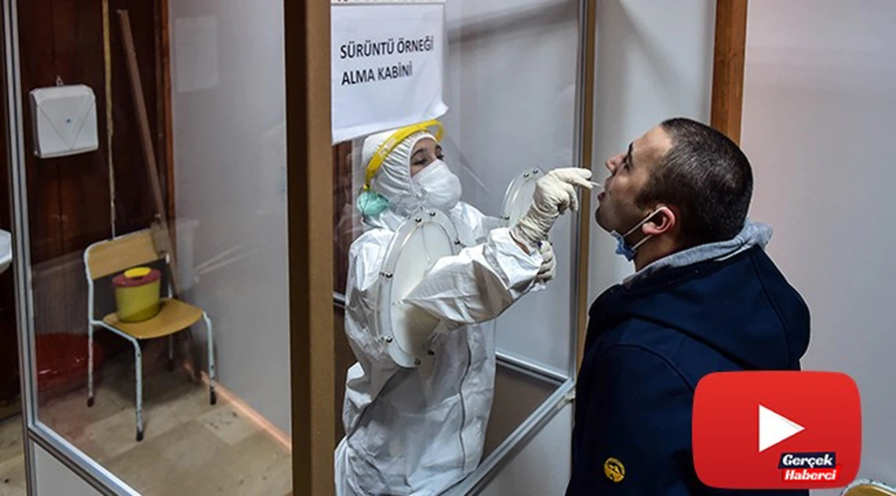 Koronavirüs testlerinde kullanılan negatif basınçlı kabin görüntülendi