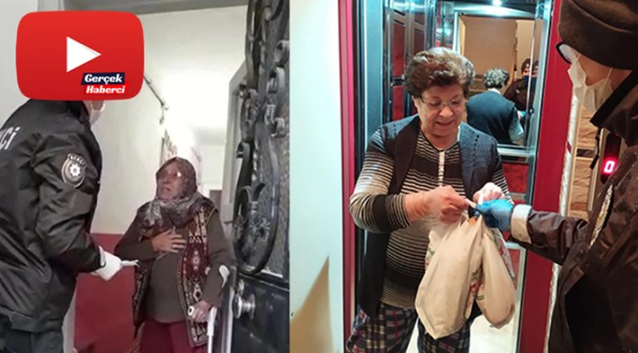Polisi aramaktan çekindiğini söyleyen Meryem teyzenin yüreğine su serpti