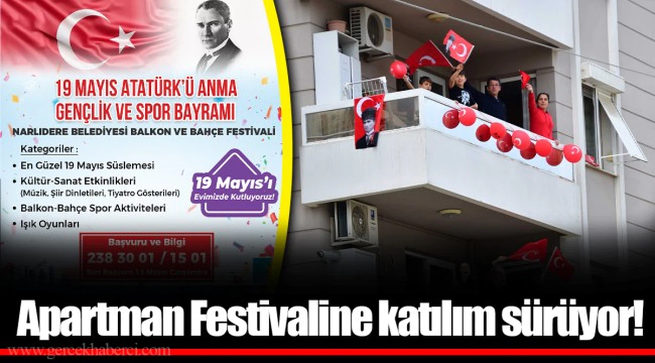  Apartman Festivaline katılım sürüyor!