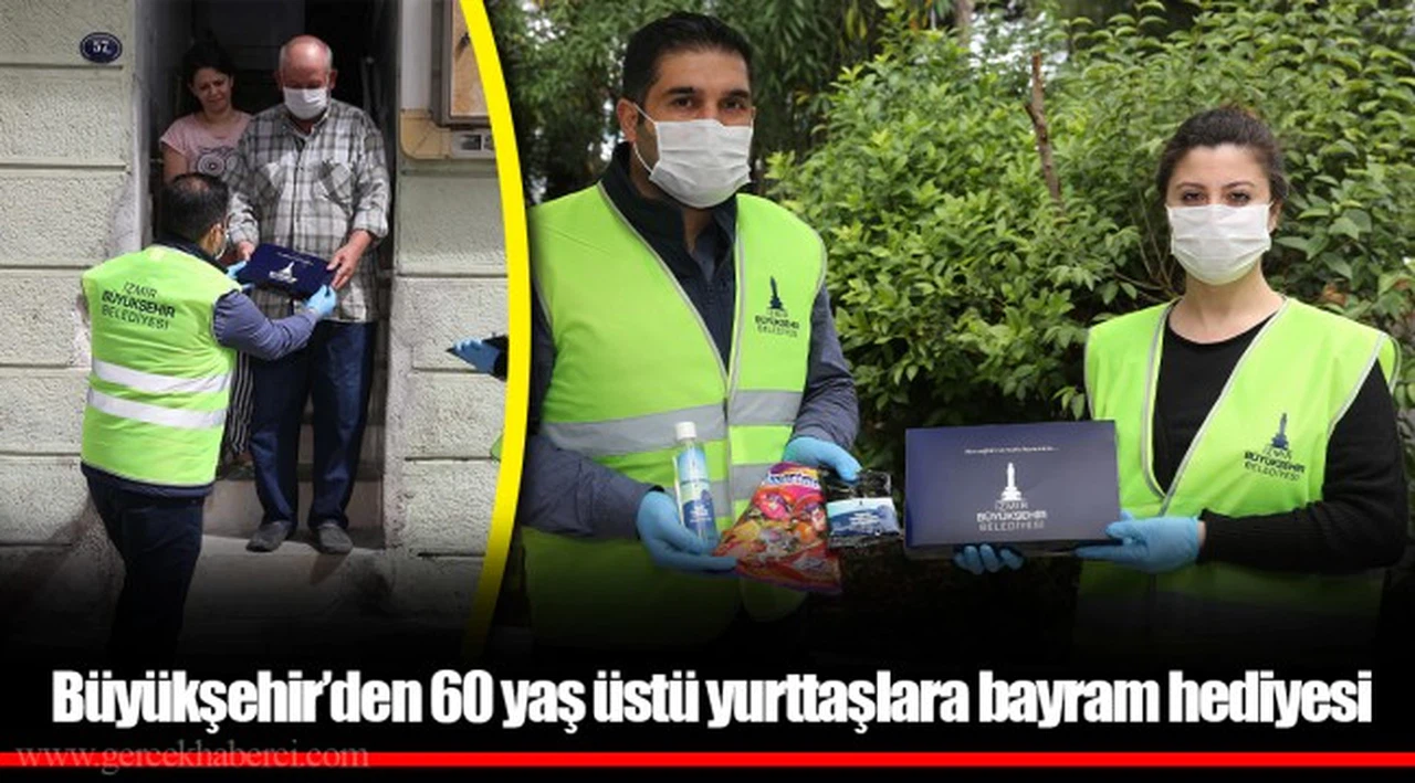 Büyükşehir’den 60 yaş üstü yurttaşlara bayram hediyesi