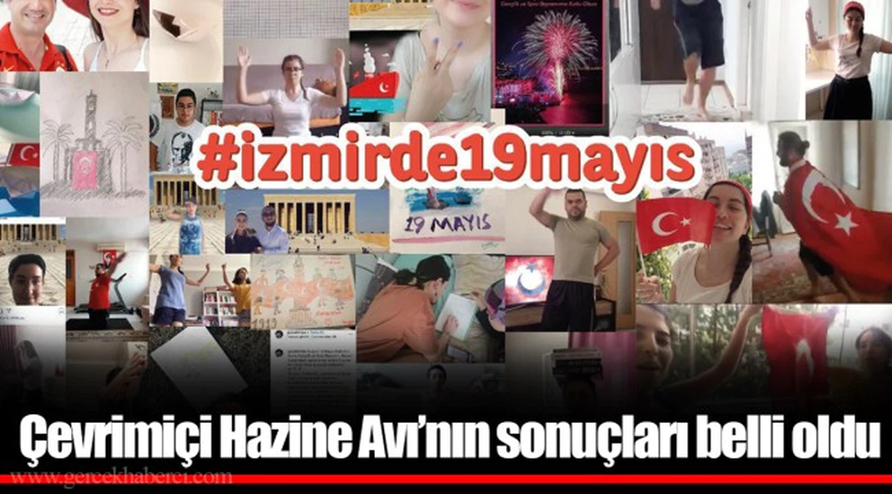 Çevrimiçi Hazine Avı’nın sonuçları belli oldu