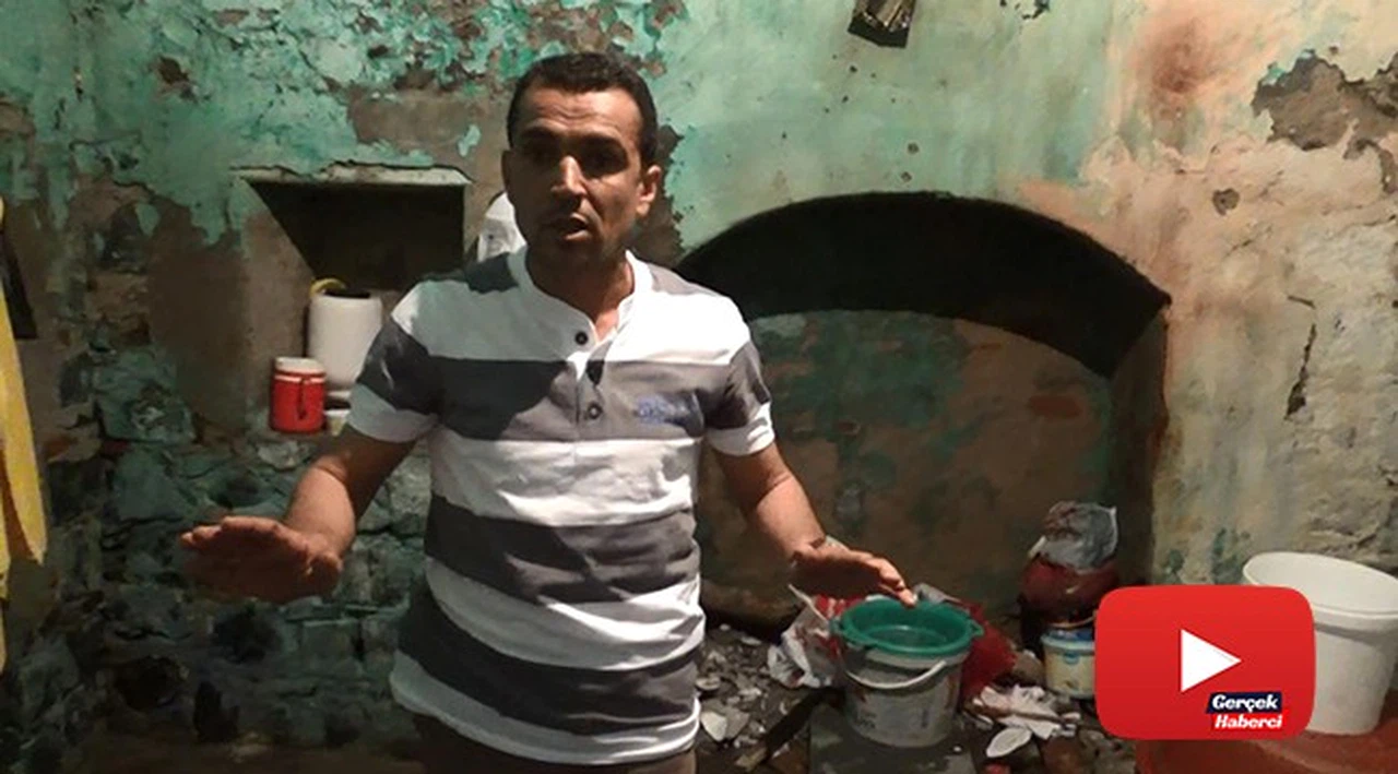 Evlat nöbetindeki babanın evinin hali yürek sızlattı