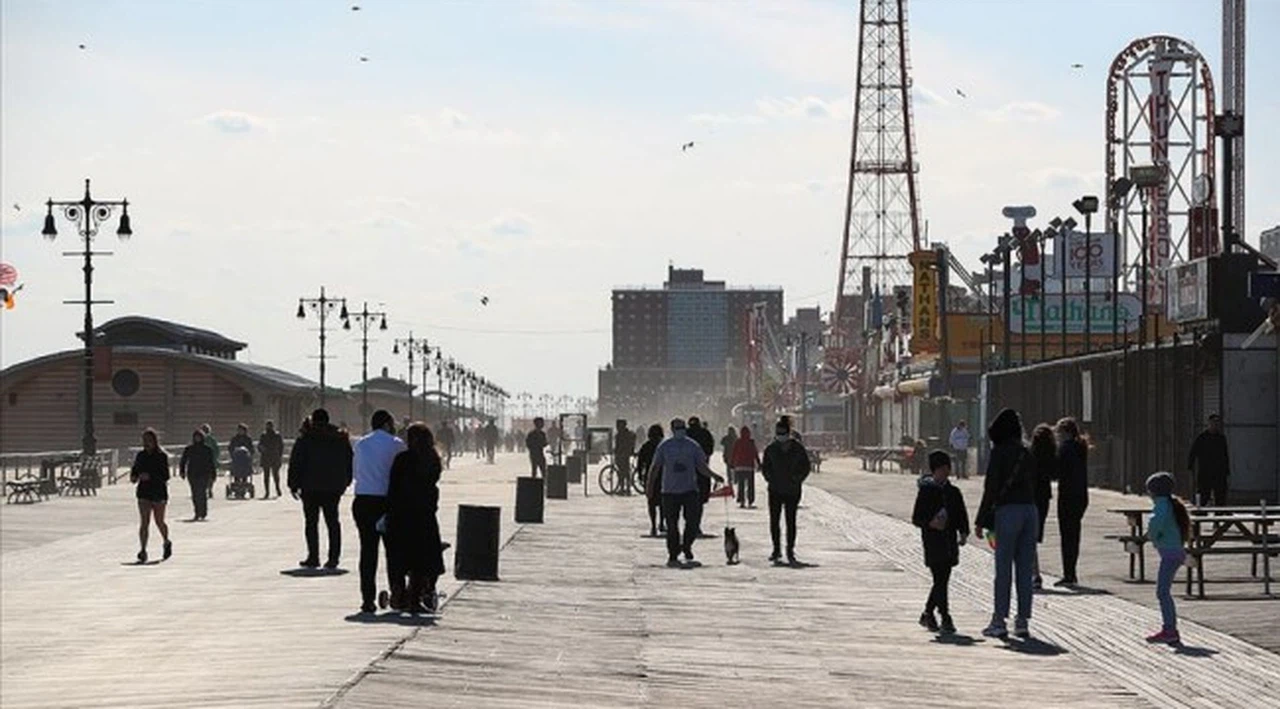 New York'taki Kovid-19 ölümleri '27 Mart'tan bu yana en düşük seviyeyi' gördü