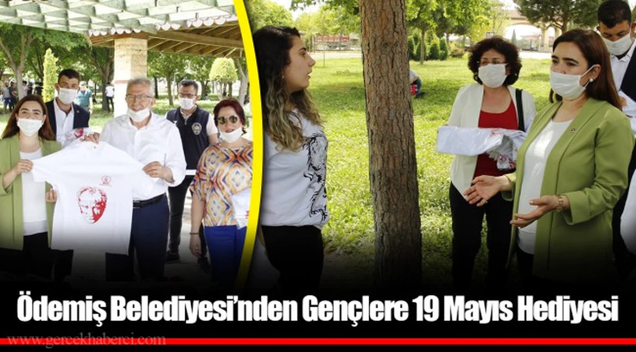 Ödemiş Belediyesi’nden Gençlere 19 Mayıs Hediyesi