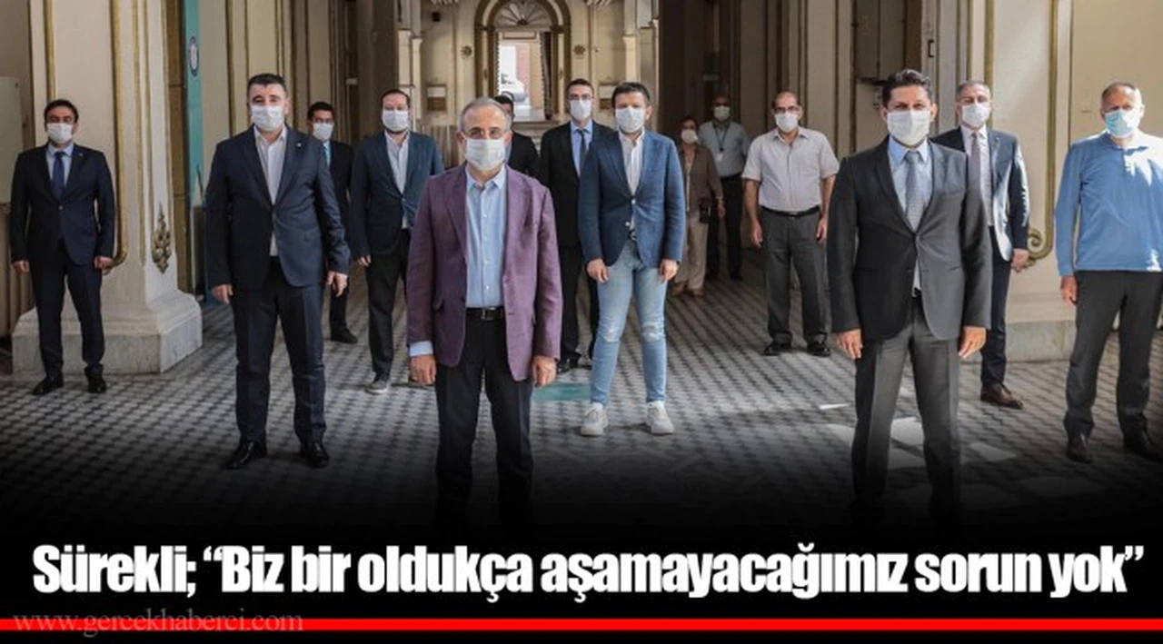 Sürekli;  “Biz bir oldukça aşamayacağımız sorun yok”