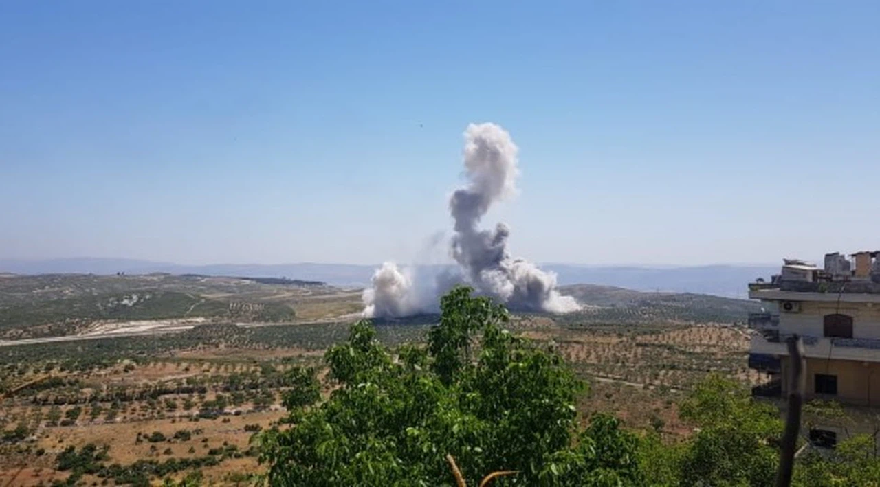 İdlib'de TSK konvoyunun geçişi sırasında patlama... 1 şehit!