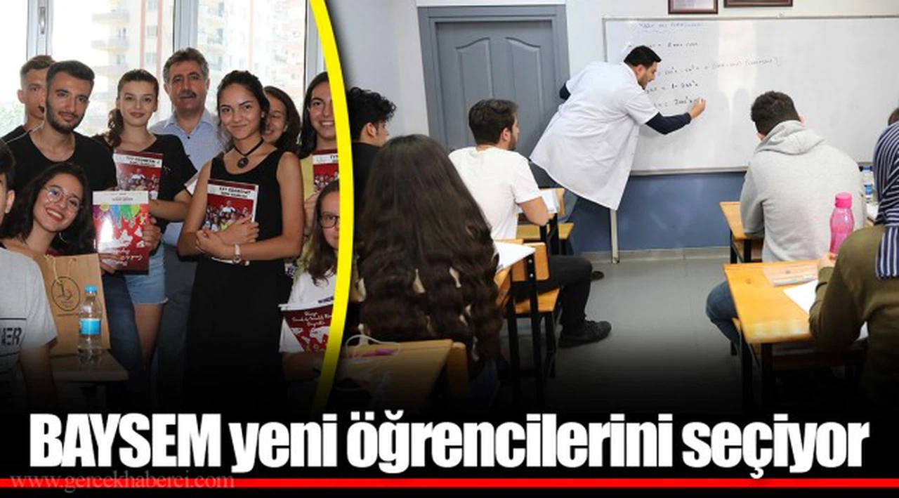 BAYSEM yeni öğrencilerini seçiyor